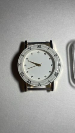 Accutime Watch White Diamonds no strap