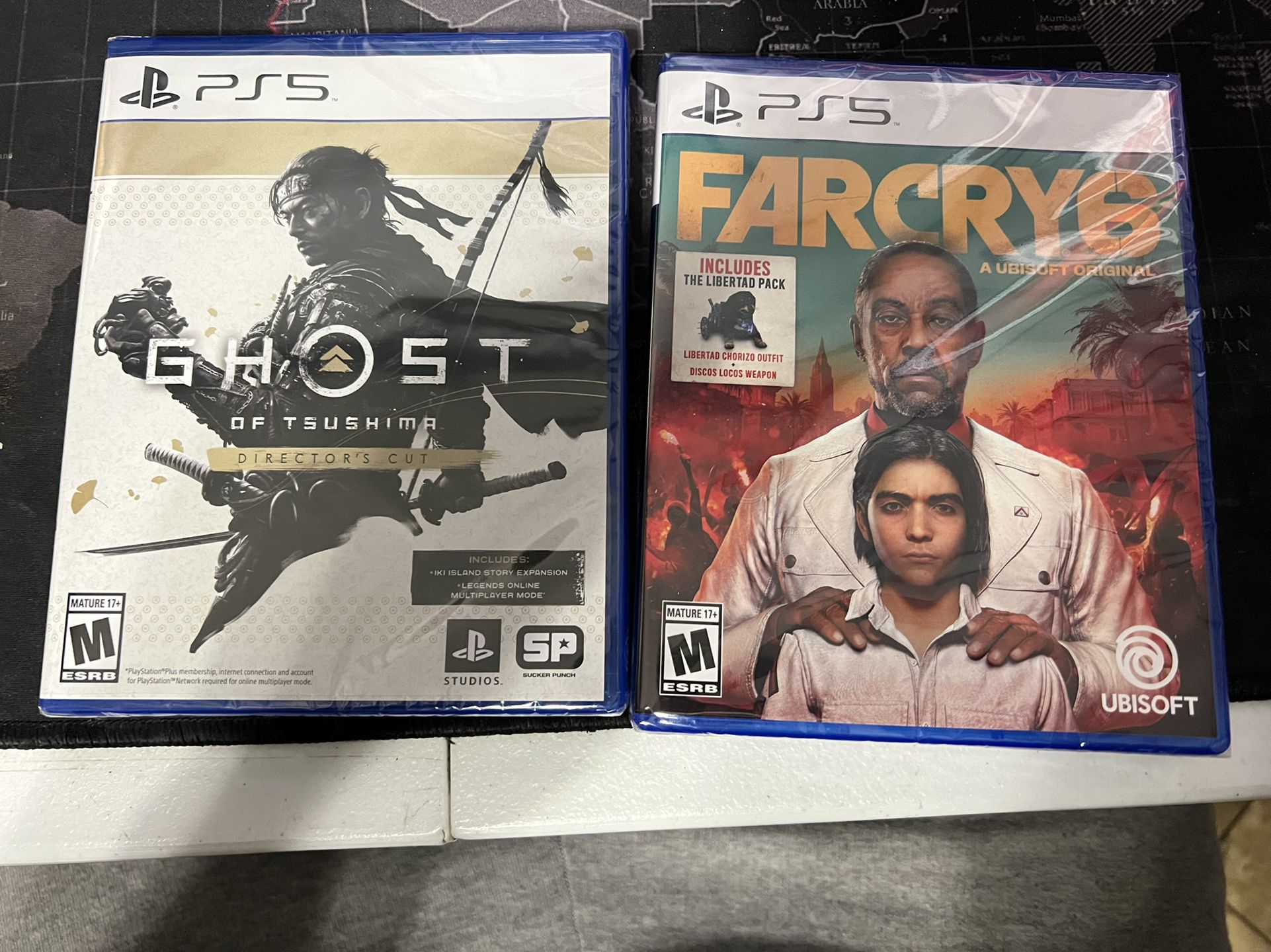 Far cry 6 and Ghost Of Tsushima