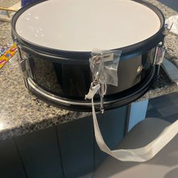 Black And Chrome Snare Drum