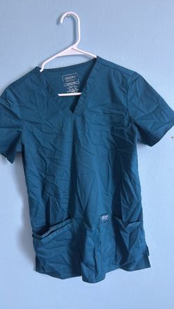 Cherokee Workwear Scrub Top Teal