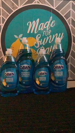 Dawn Ultra Dish Soap – 4 Bottles