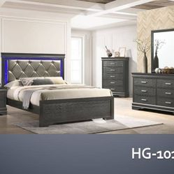 BROOKLYN 4 PIECE BEDROOM SET