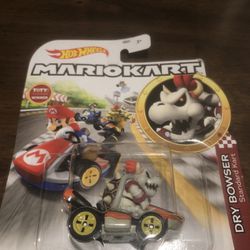 Super Mario Hot Wheels Chase Brand New Dry Bowser