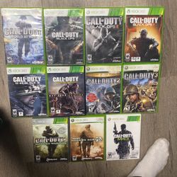 Xbox 360 call of duty lot