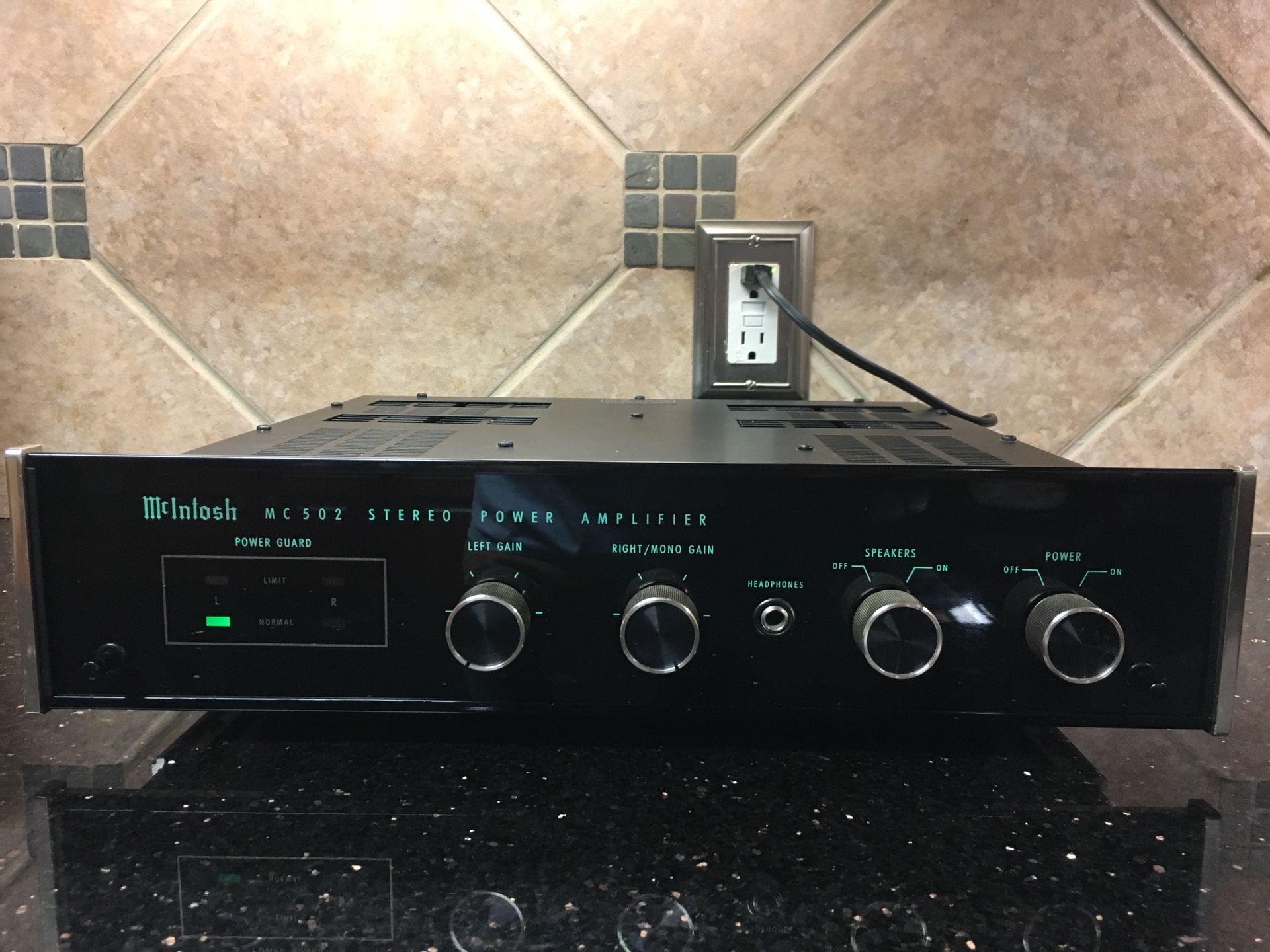 McIntosh MC 502 Amplifier