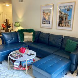 Wilhelmine 103” Sectional with Ottoman (Pillows NOT Included)