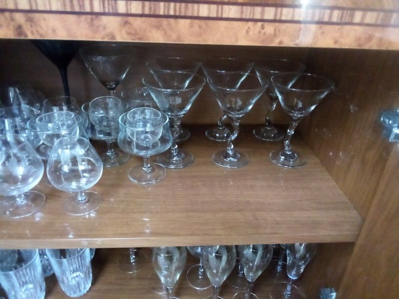 Lots Of Dishes For Collectors Including Princess House, Drnkware, Collector Plates With Certificates, Too Much To List Queen Headboard, Dressers Etc. 