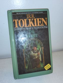 AN UNUSUAL REBOUND VINTAGE  THE HOBBIT BY J.R.R TOLKIEN HARDCOVER 1982