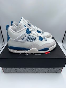 Jordan 4 Military Blue Size 8.5 🔵⚪️ OG Box Like