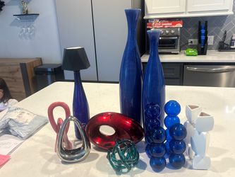A collection of decorative pieces.
