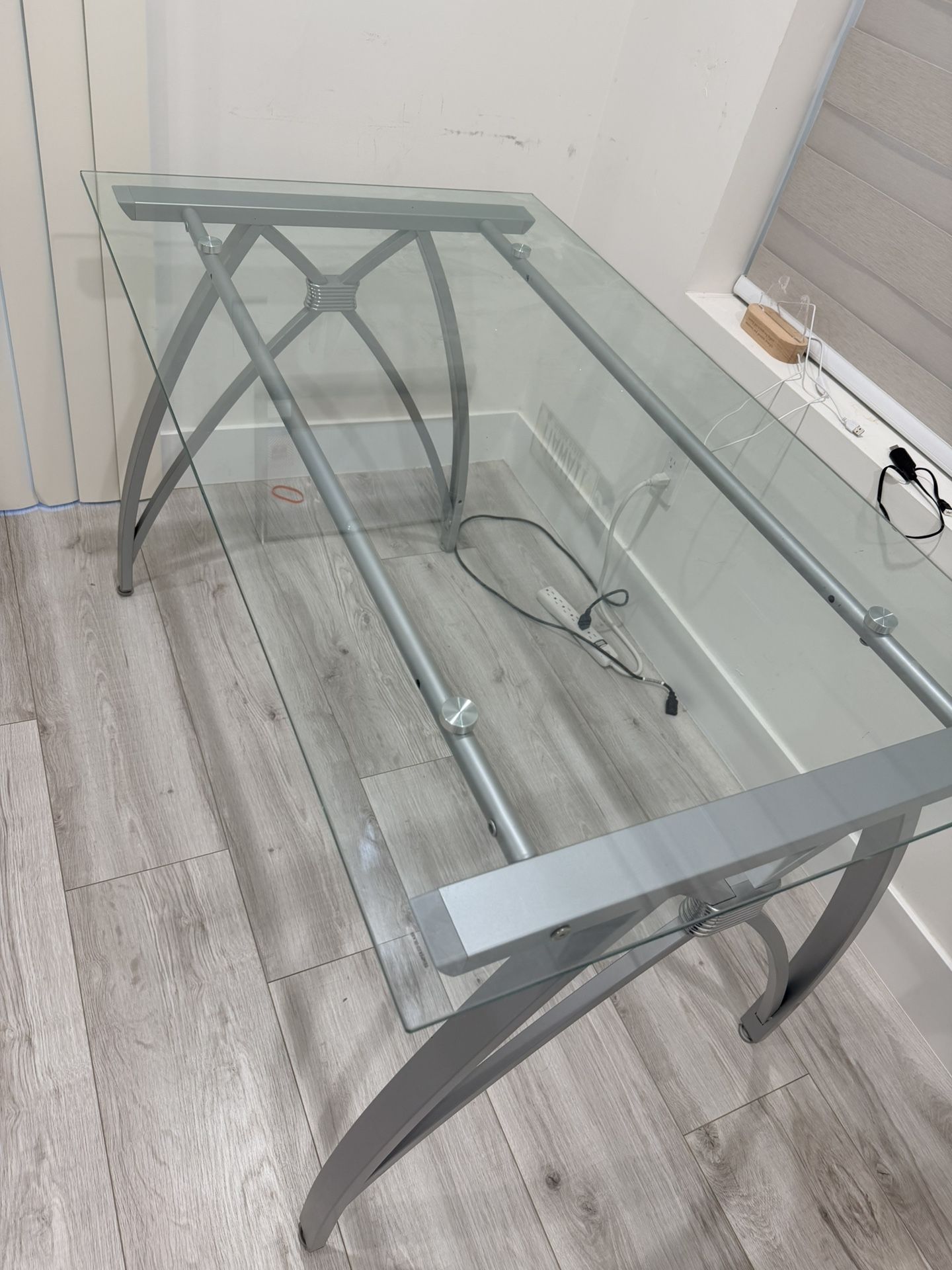 Glass Computer Table