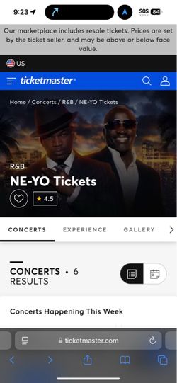 NE-YO & Akon tickets (2)