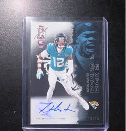 2025 Topps Signature Class Travis Hunter Rookie Auto
