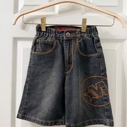 Vintage Kids Mecca Denim Shorts Size 4