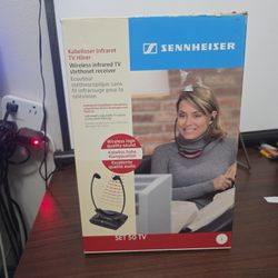 Sennheiser Set 50 TV Wireless Infrared Head Set, Listening System Tv-120