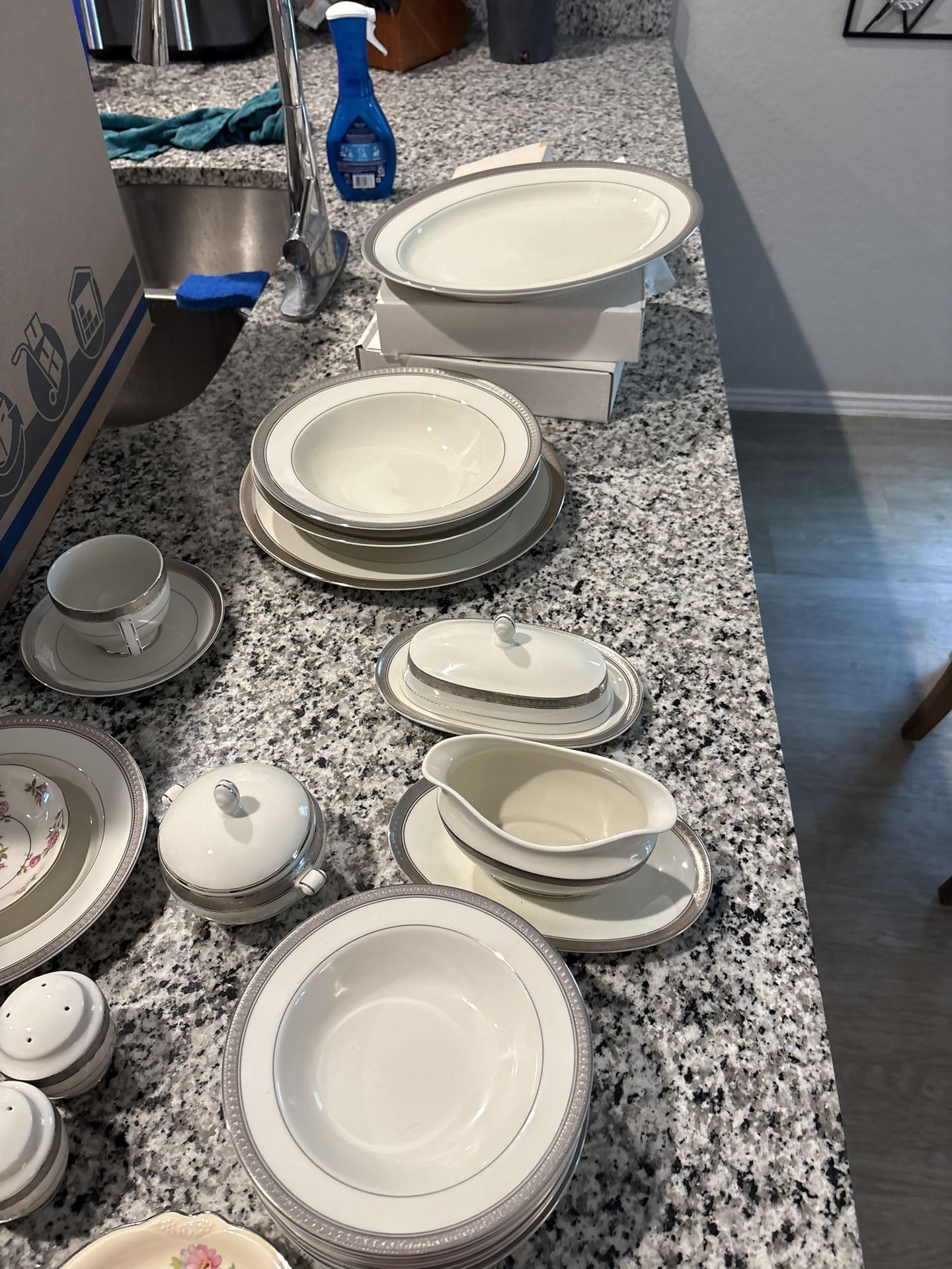 Unwanted Fine China, Crystal, Glassware And Silverware
