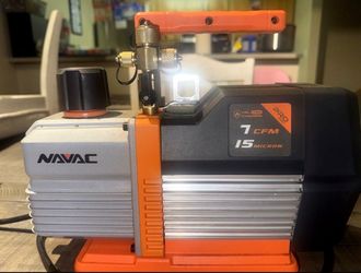 BRAND NEW NAVAC 7 CFM Vacuum Pump – 15 Micron – Pro Series