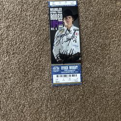 2018 Wrangler National Finals Rodeo (NFR) ticket
