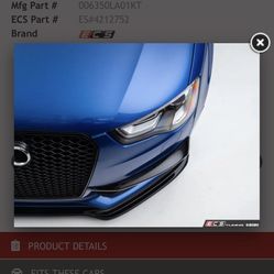 Audi A5 Or Sline Lip