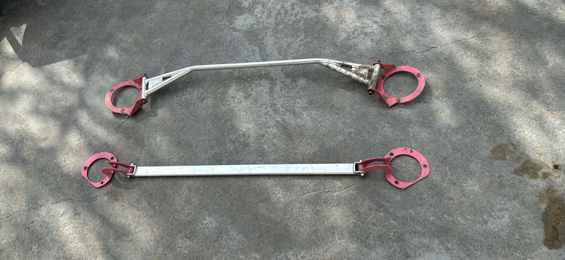 2004 Subaru impreza wrx STI front and rear strut bar