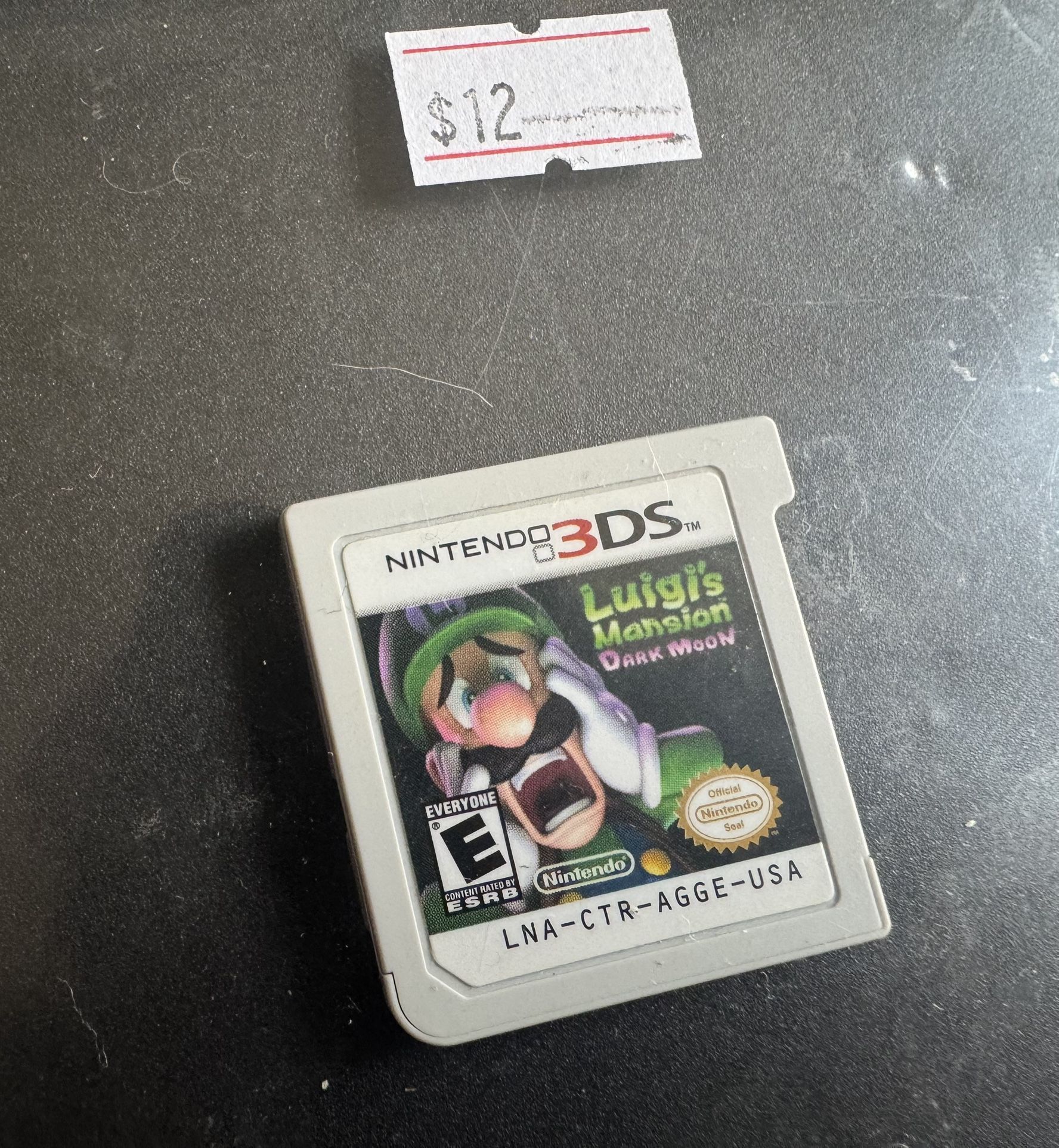 Luigi’s Mansion Darkest Moon, Nintendo 3Ds