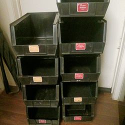 Plastic Stacking Bins Storage Bins / Chick-fil-A 