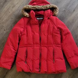 Red Fluffy Jacket 
