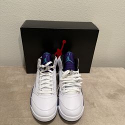 Jordan 5 Grape Size 9.5