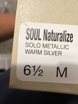 Size 6.5 black soul naturalizer