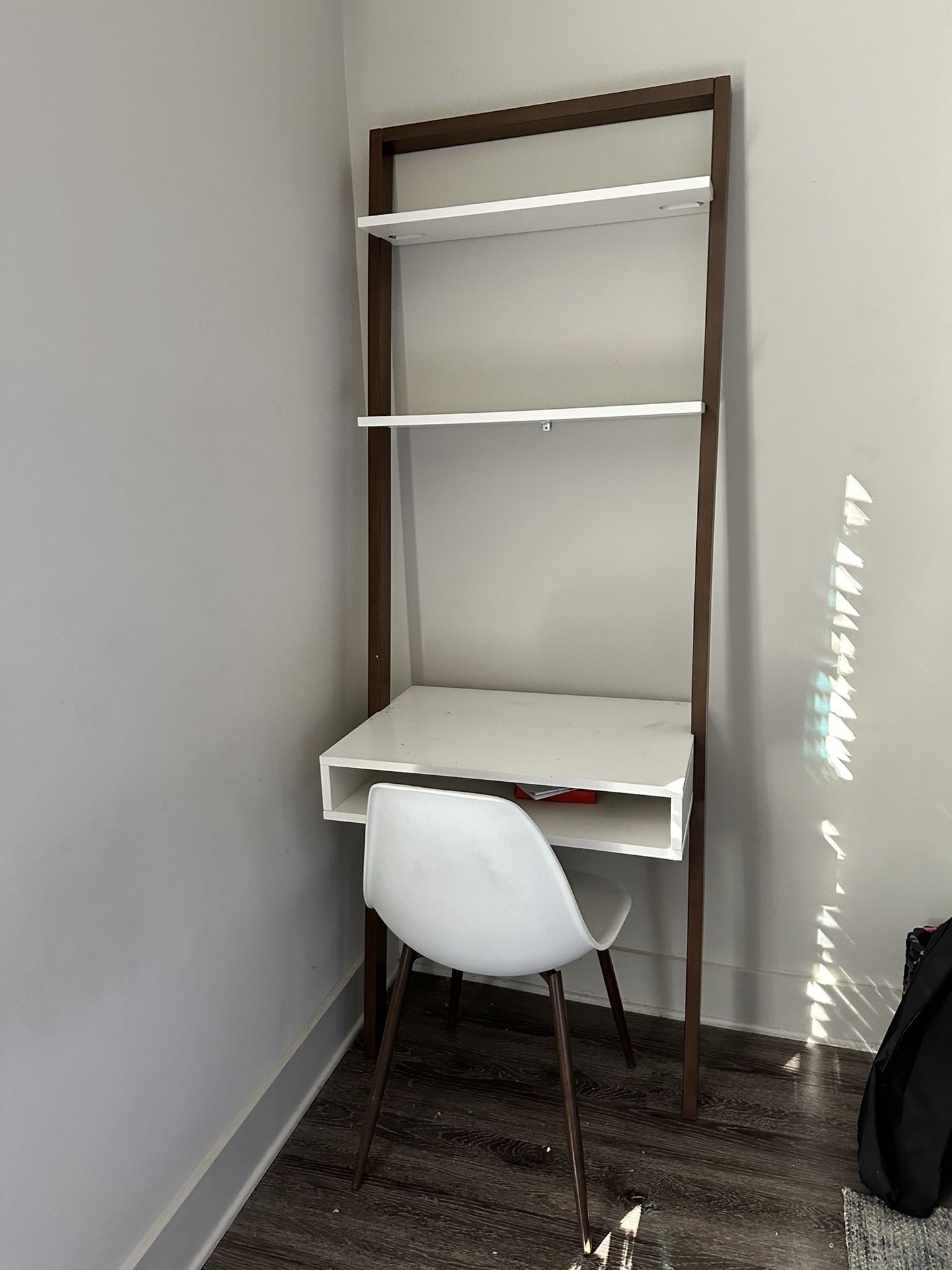 West Elm Desk shelf And Chair