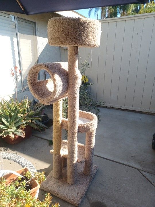 Giant Cat Tree Play Post 