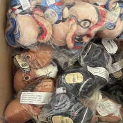 Assorted LOT of Itty bitty plush STARWARS SUPERMAN and More