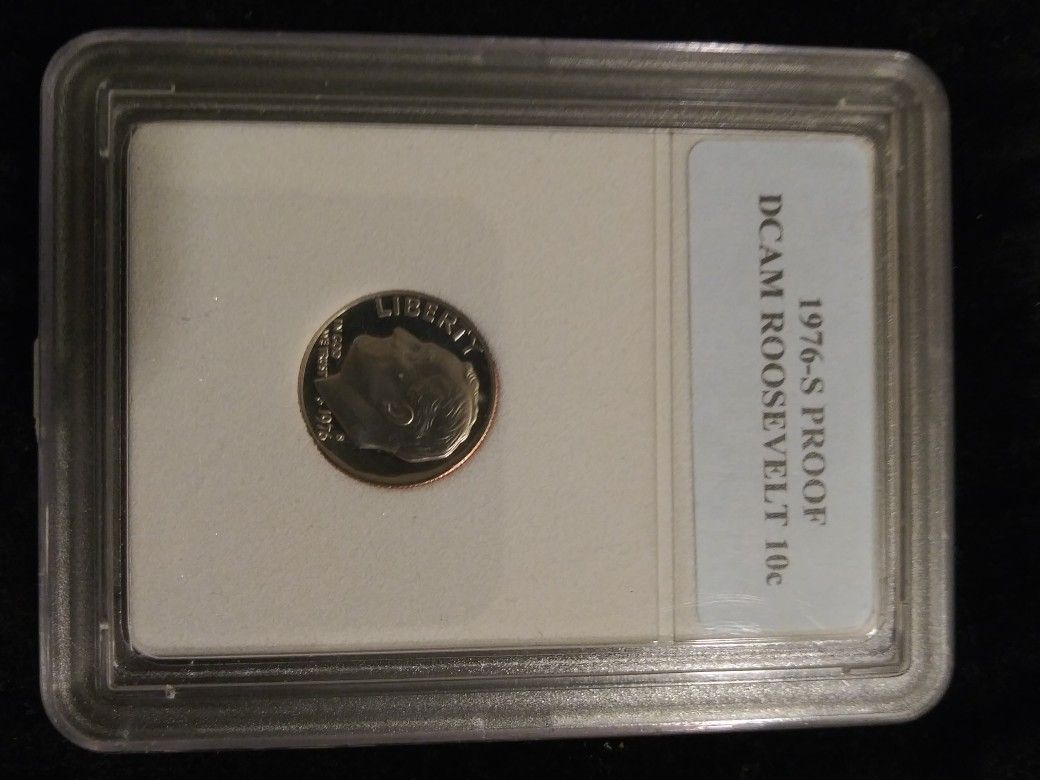 1976 (S) Proof DCAM ROOSEVELT DIME