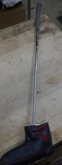 ODYSSEY WHITE HOT PRO 1 PUTTER GOLF CLUB PRE OWNED WITH HEAD COVER RIGHT HANDED