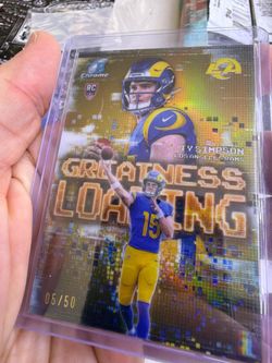 Ty Simpson bowman chrome true gold /50