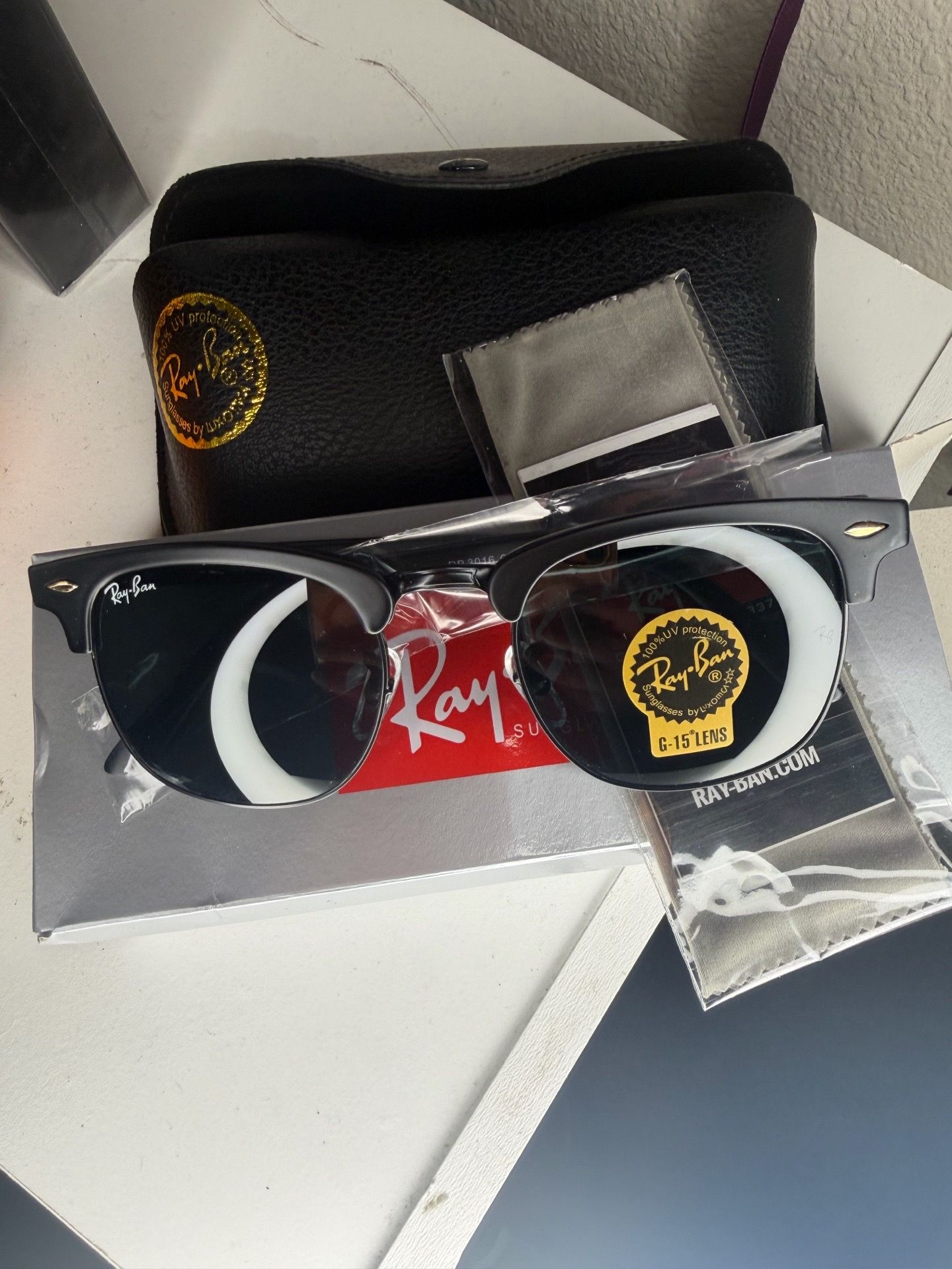 Ray-Ban Clubmaster Black Sunglasses