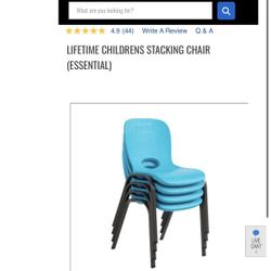 Lifetime kids Chairs