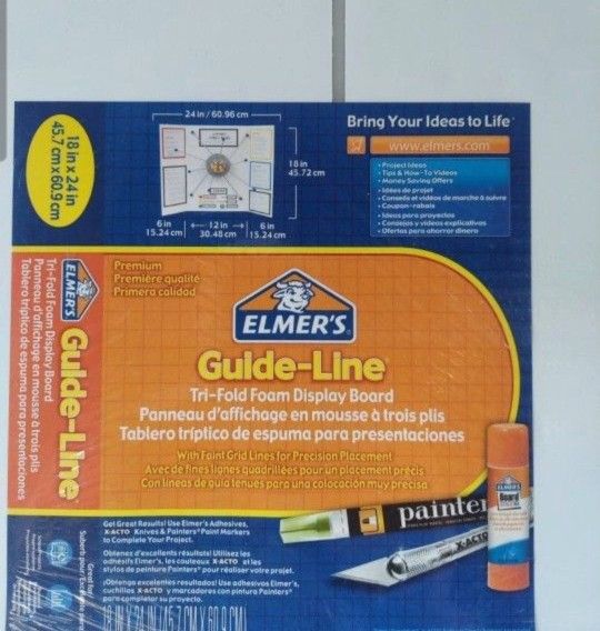 Tri Fold Foam Display Board For School Projects Shed Sb00