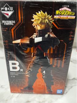 Bandai MASTERLISE EMOVING Katsuki Bakugo Figure - World Heroes' Mission