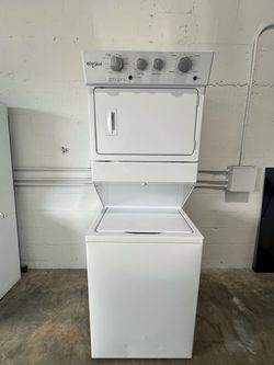 Whirlpool Stacked Washer Dryer Unit