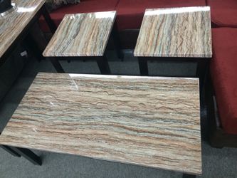 3- pieces coffee table