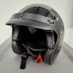 Vega X-390 Open Face Motorcycle Helmet Size Medium