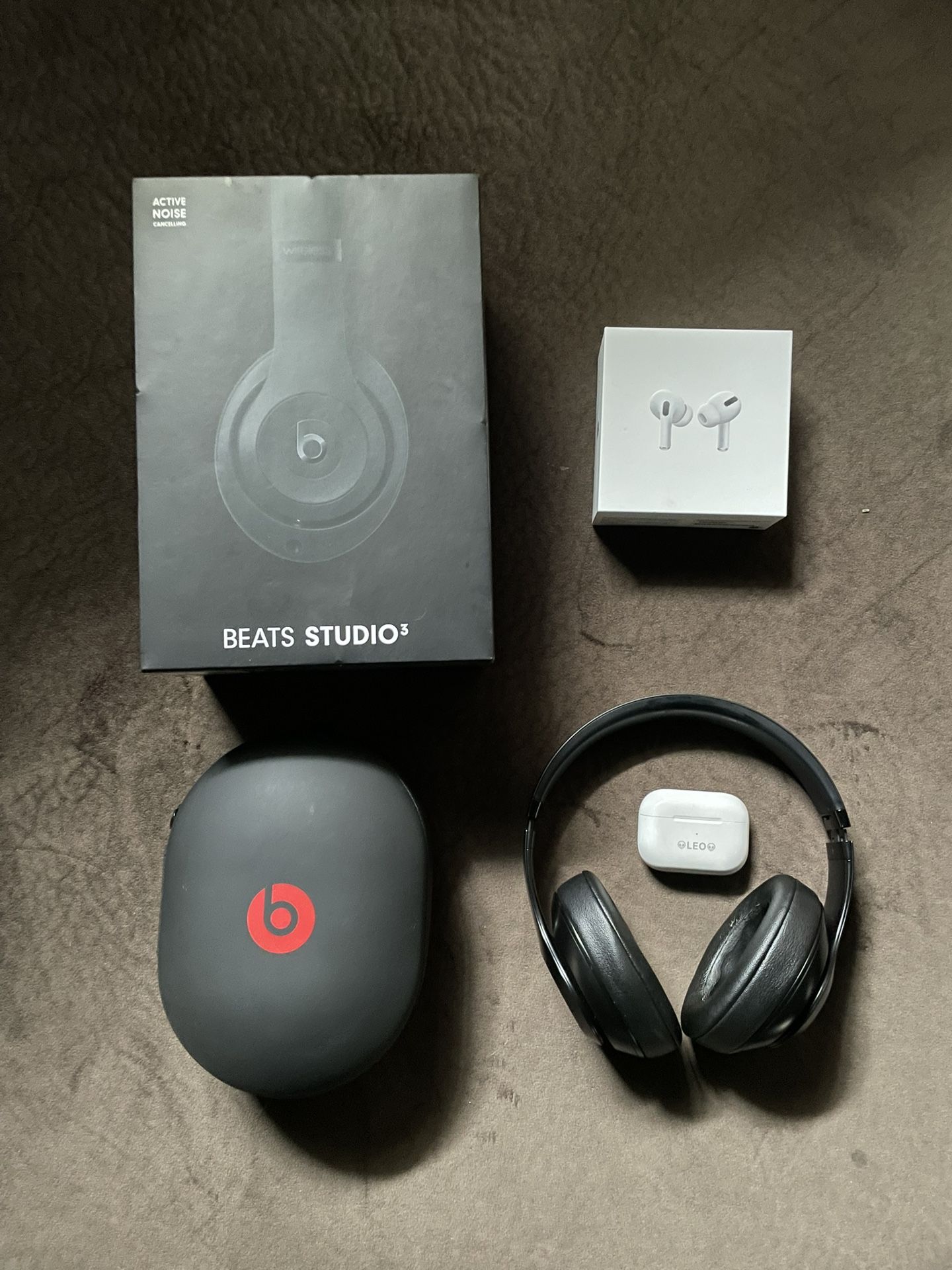 Beats Studio 3 + AirPods Pro’s