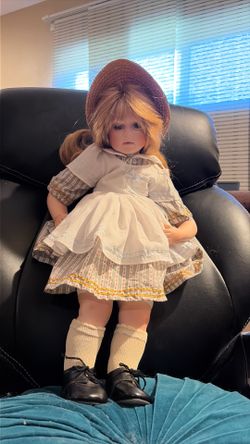 Handmade Porcelain Doll