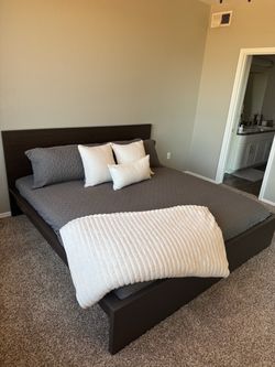 King bed and Frame