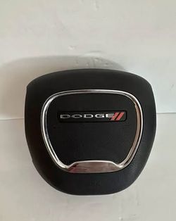 USED 15 16 17 18 19 20 21 2022 2023 DODGE CHALLENGER DRIVER WHEEL DISC SRS BAG BLACK