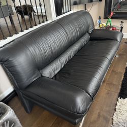 Black Couches