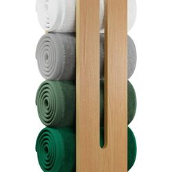 Wooden Towel Racks for Bathroom Wall Mounted 