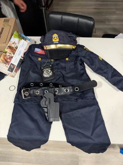 Kids police officer Halloween costume