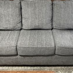 Gray Upholstered Couch